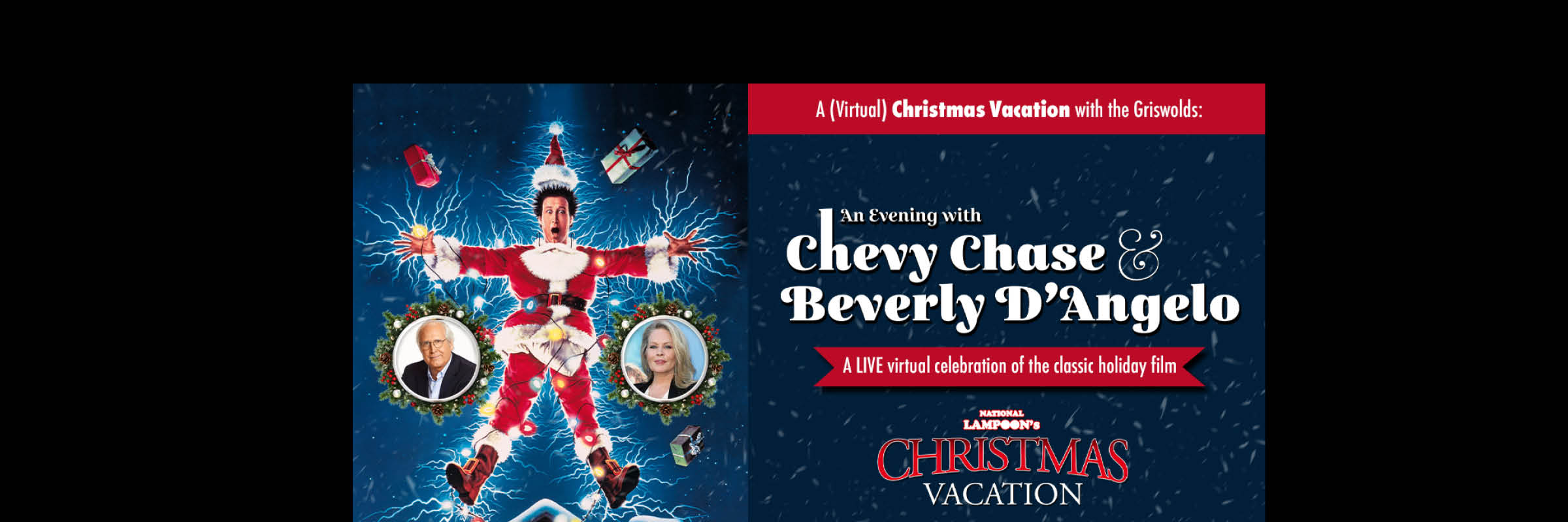 An (Virtual) Evening with Chevy Chase & Beverly D'Angelo